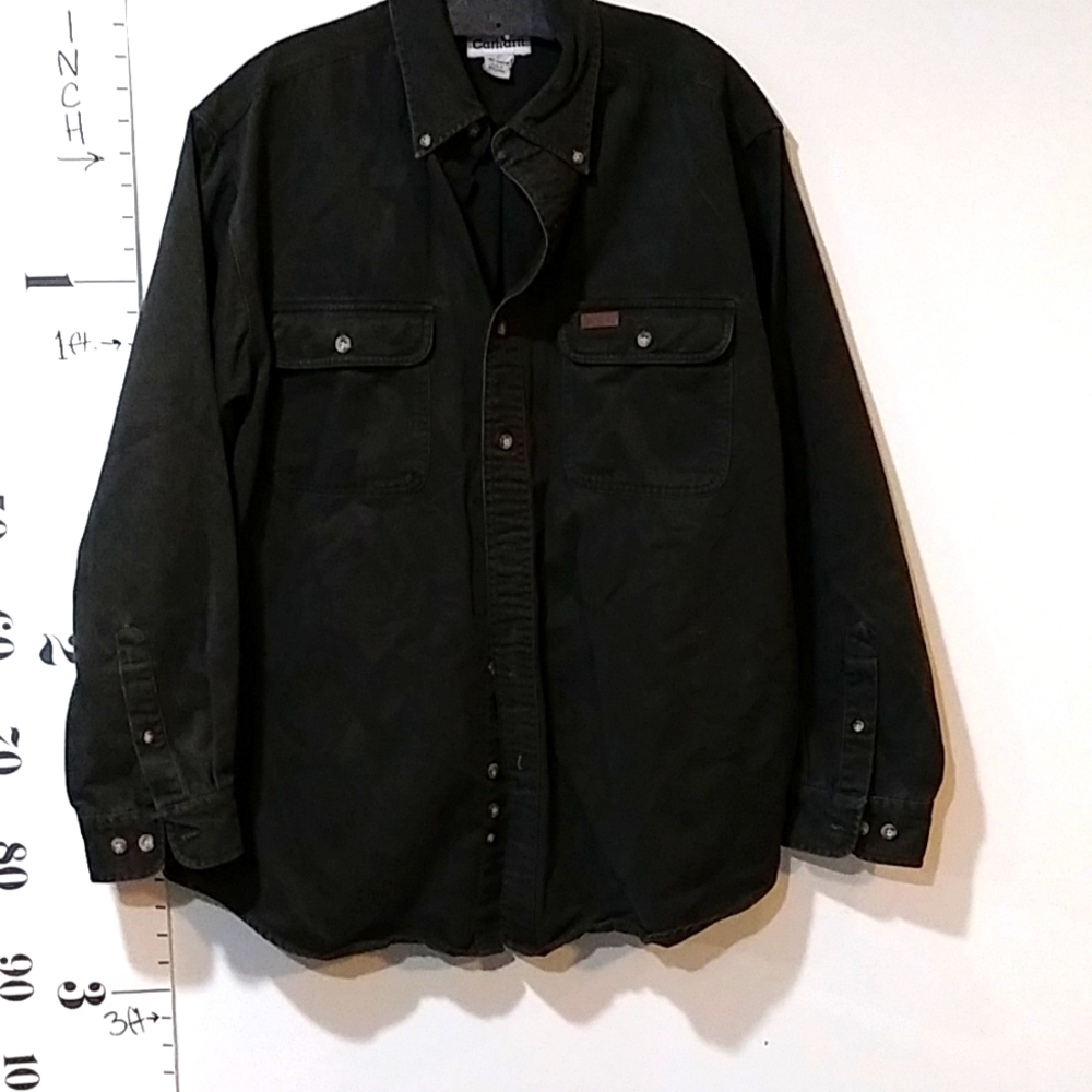 Carhartt 100% cotton button down L